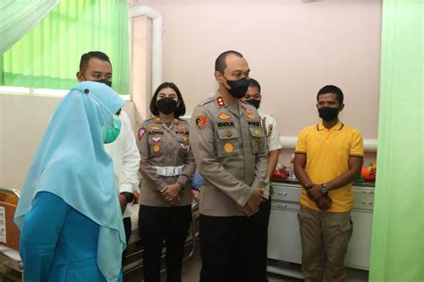 Kapolres Malang Kunjungi Bocah Kelas 2 SD Korban Perundungan Beri