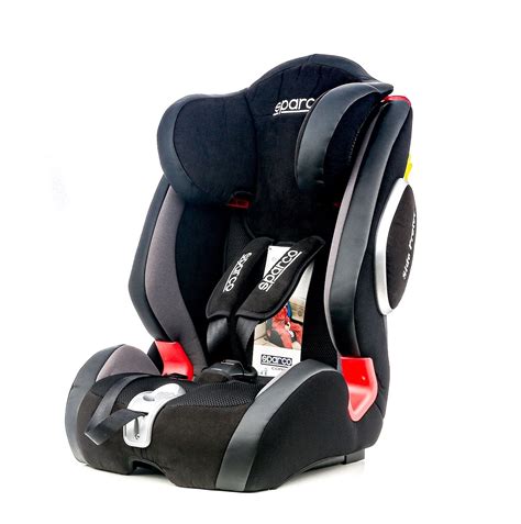 Kindersitz SPARCO F1000K PREMIUM 1000KIG123GR Schwarz Grau Polyester