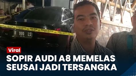 Pengakuan Sopir Audi A Yang Tabrak Mahasiswi Cianjur Hingga Tewas