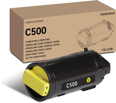 Amazon C500 C505 Yellow Extra High Capacity Toner Cartridge