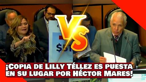 Vean Copia De Lilly T Llez Es Puesta En Su Lugar Por H Ctor Mares