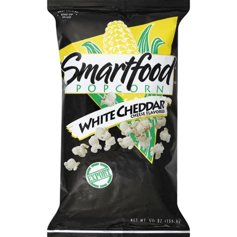 Smartfood Popcorn White Cheddar Cheese Flavored Chips And Snacks The