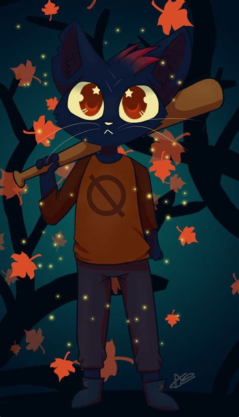 Night In The Woods Speedpaint By Evilturtleruler On Deviantart