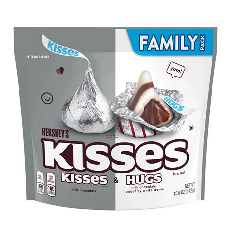 Hershey's Kisses Assorted Chocolate Candy, Family Pack - Shop Candy at