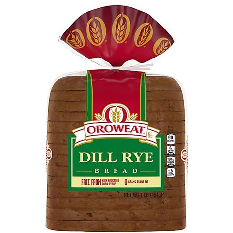 Oroweat Dill Rye Bread 16 Oz Safeway