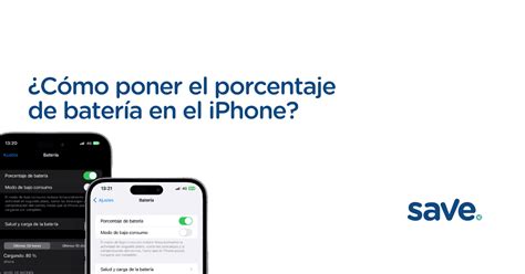 Cómo poner el porcentaje de batería en iPhone Guía fácil y rápida