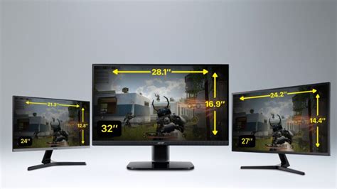 24 Vs 27 Vs 32 inch Monitor - Detailed Comparison - Techtouchy