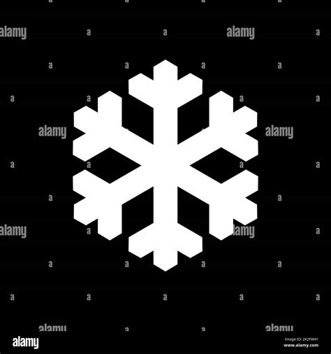 Snow flake and background Stock Photo - Alamy