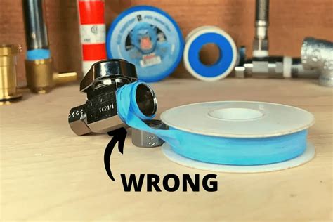 How To Apply Teflon Tape The Right Way Off