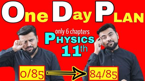 One Day Plan Class Physics How To Get Full Marks In Physics