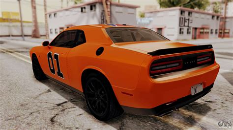 Dodge Challenger Srt Hellcat 2015 Ivf Pj Para Gta San Andreas