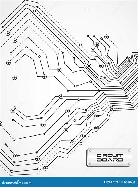 Tarjeta De Circuitos Ilustraci N Del Vector Ilustraci N De Ordenador