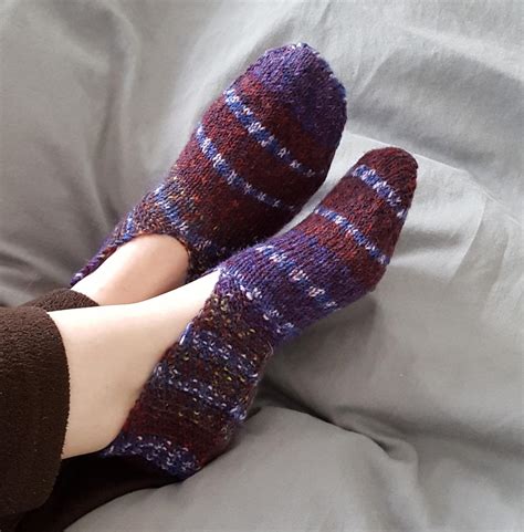 Easy Knitted Slippers | AllFreeKnitting.com