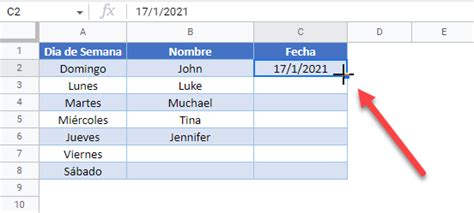 C Mo Autocompletar Fechas O Meses En Excel Y Google Sheets Automate Excel