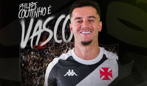 Vasco anuncia a contratação de Philippe Coutinho Portal Tabatinga