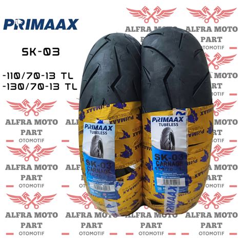 Jual BAN LUAR MOTOR NMAX RING 13 PRIMAAX SK 03 TUBELESS HARGA SATUAN