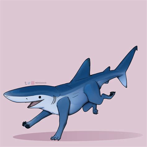 Cute Shark Background