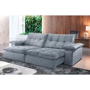 sofa retratil  reclinavel   lugares pratapreto leroy merlin