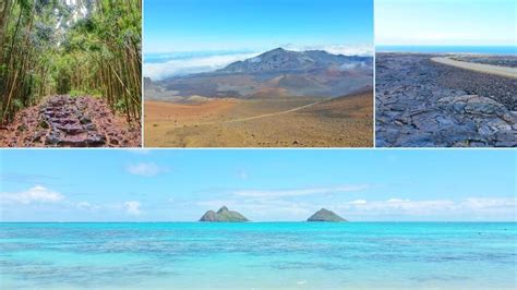 Hawaiian islands map with pics to choose the best island to visit in ...