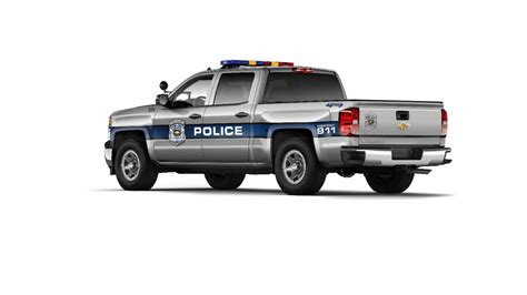 Chevrolet Special Service Silverado Pickup Joins Gm S Police Fleet