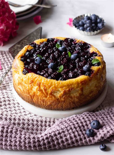 Cheesecake Aux Myrtilles Lady Coquillette Recettes De Cuisine