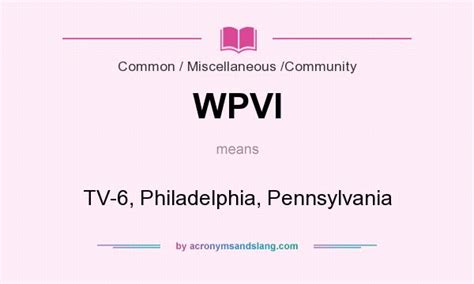 wpvi  definition  wpvi wpvi stands  tv