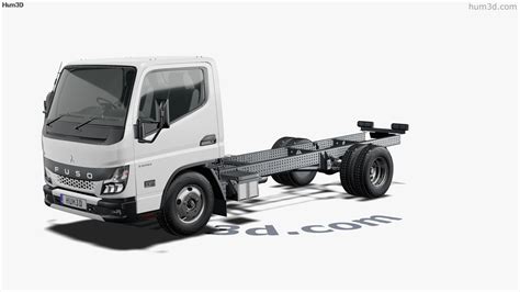 360 View Of Mitsubishi Fuso Canter City Single Cab Low Roof Chassis