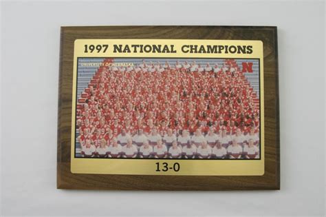 1997 National Championship Nebraska Huskers Team Photo $29.95 | Husker ...