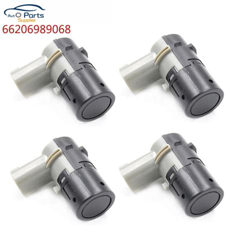 4pcs 66206989068 989068 Front Rear Parking Sensor Pdc For Bmw E39 E53