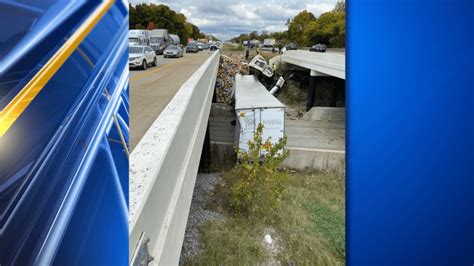 Truck Full Of Cardboard Boxes Crashes On I 71 In Morrow County Causing