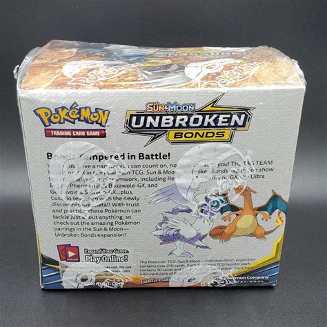 POKEMON SUN MOON UNBROKEN BONDS BOOSTER BOX 820650815478 EBay