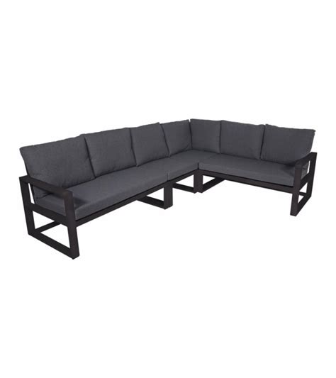 Hoek Loungebank Tuin Pina Colada Negro Tuinexpress