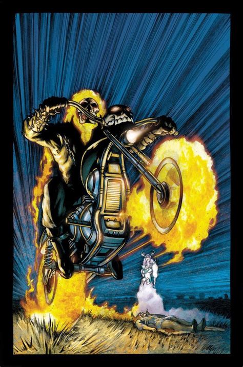 Ghost Rider Ghost Rider By Mark Texeira And Javier Saltares Ghost