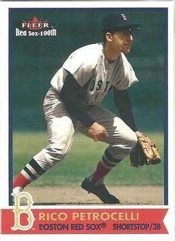 Fleer Boston Red Sox Th Anniversary Rico Petrocelli