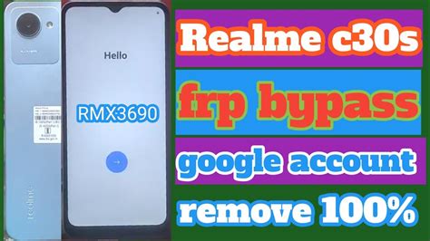 Realme C S Frp Bypass Realme Rmx Frp Bypass Youtube