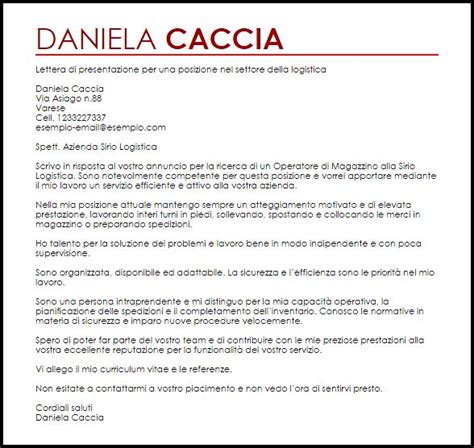 Vuoi Usare Questa Lettera Personalizza Questa Lettera CREA LETTERA