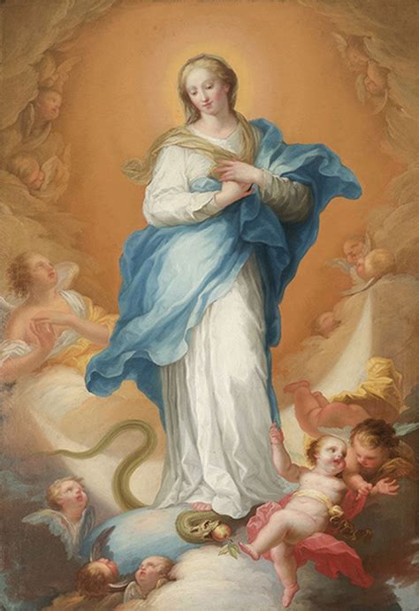 Sold at Auction ATTRIBUTED TO MARIANO ILLA Inmaculada Concepción