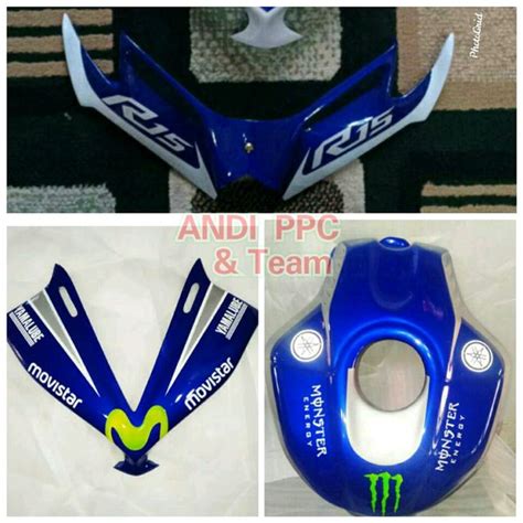 Jual Paket Yamaha R V Winglet Kondom Tangki Kedok R Minimalis Di