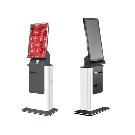 OEM Smart Self Service Kiosk Supermarket Self Checkout Kiosk