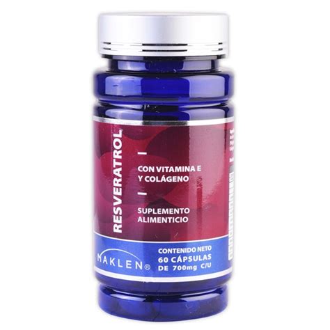 Medically Resveratrol Vitamina E Colageno C 60 Caps 700 Mg