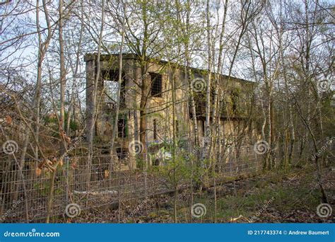 Abandoned Building In Nature Park Schoneberger Sudgelande In Schoneberg