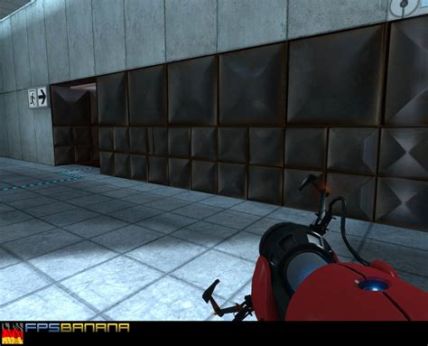 Realistic Red Portal Gun Portal Mods