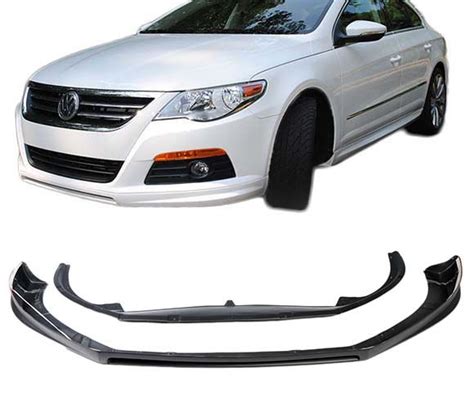 Vw Passat Cc Euro Polyurethane Front Bumper Lip Ikn Blf