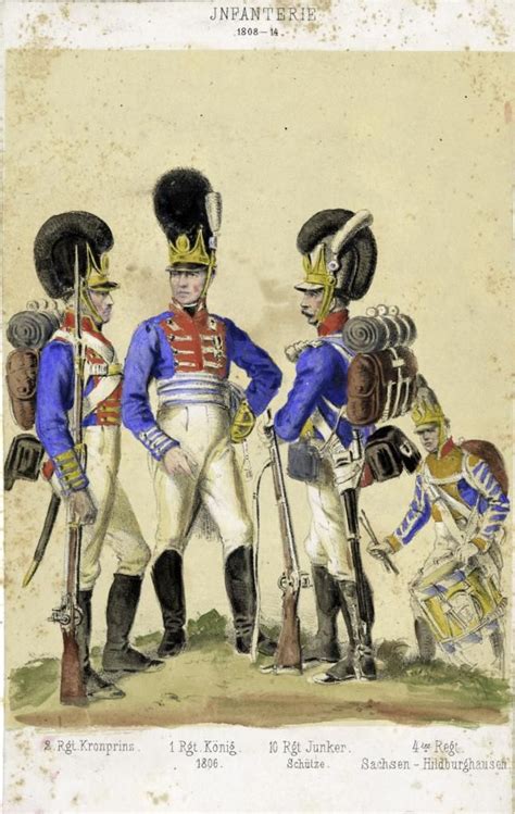 Bavarian Infantry, 1808 | Bavarian army, Napoleonic wars, German uniforms