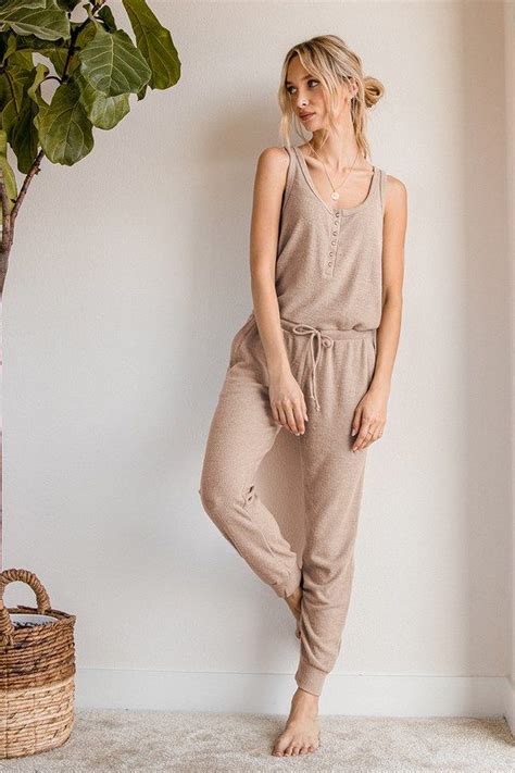 Relaxing Weekend Heather Grey Off The Shoulder Lounge Jumpsuit Artofit