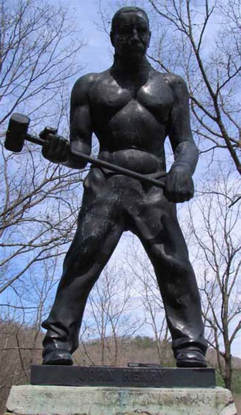 john henry  steel drivin man american folklore character profile