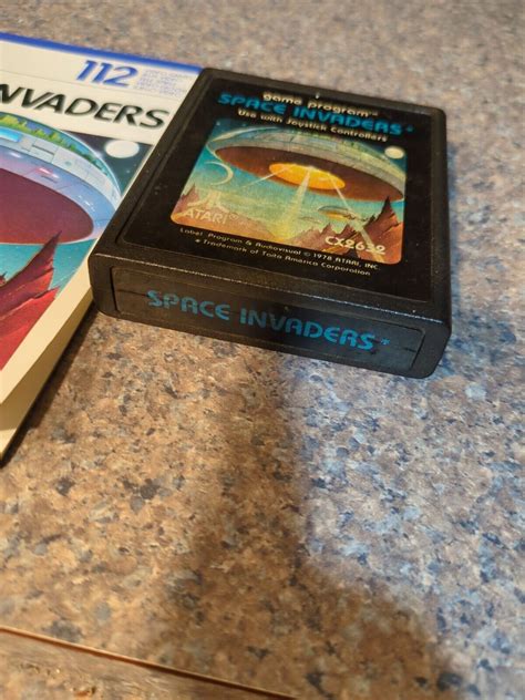 Atari 2600 Space Invaders With Manual Tested Combine Ship 47875100091 Ebay