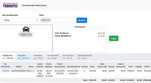 Amt Quito Consultar Multas De Tr Nsito Por Placa Portal De Tr Nsito