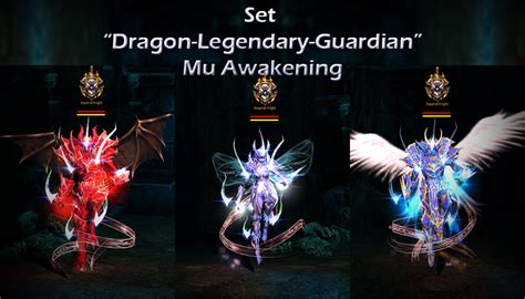 Skins Sets Dragon Legendary Guardian Mu Awakening Kapocha