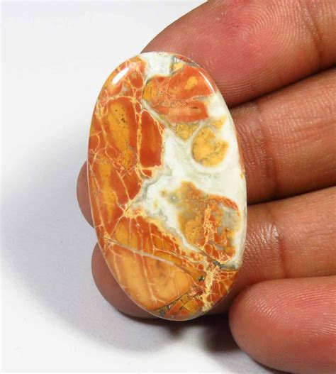 Natural Maligano Jasper Gemstone X Mm Polished Maligano Jasper